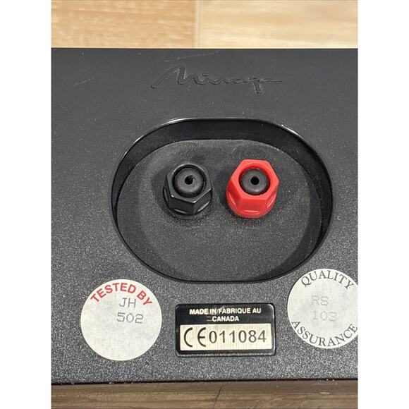 Mirage AVS-100 Center Speaker Tested & Works Black 10.5x5x4 - Picture 9 of 11